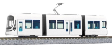Kato K14-805-4 - N - Modernere Straßenbahn weiß, Ep. V-VI